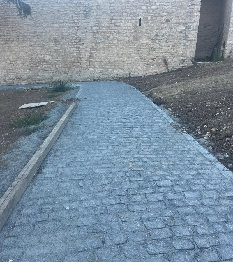 Parke Taşı Begonit Taş Bazalt Taşı Konya