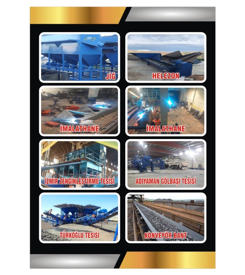 JİĞ BUNKER KONVEYÖR BANT BESLEME BUNKERİ HELEZON İMALATI